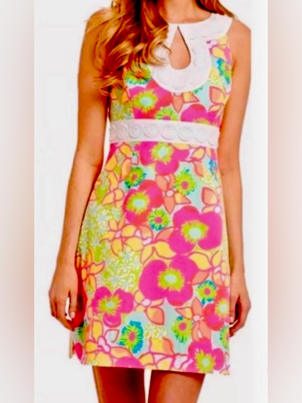 Lilly Pulitzer Candice Sleeveless Dress NWT Ice Cream Social size 14